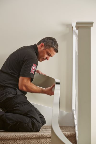 Acorn Installer Installing a stairlift into a client's house